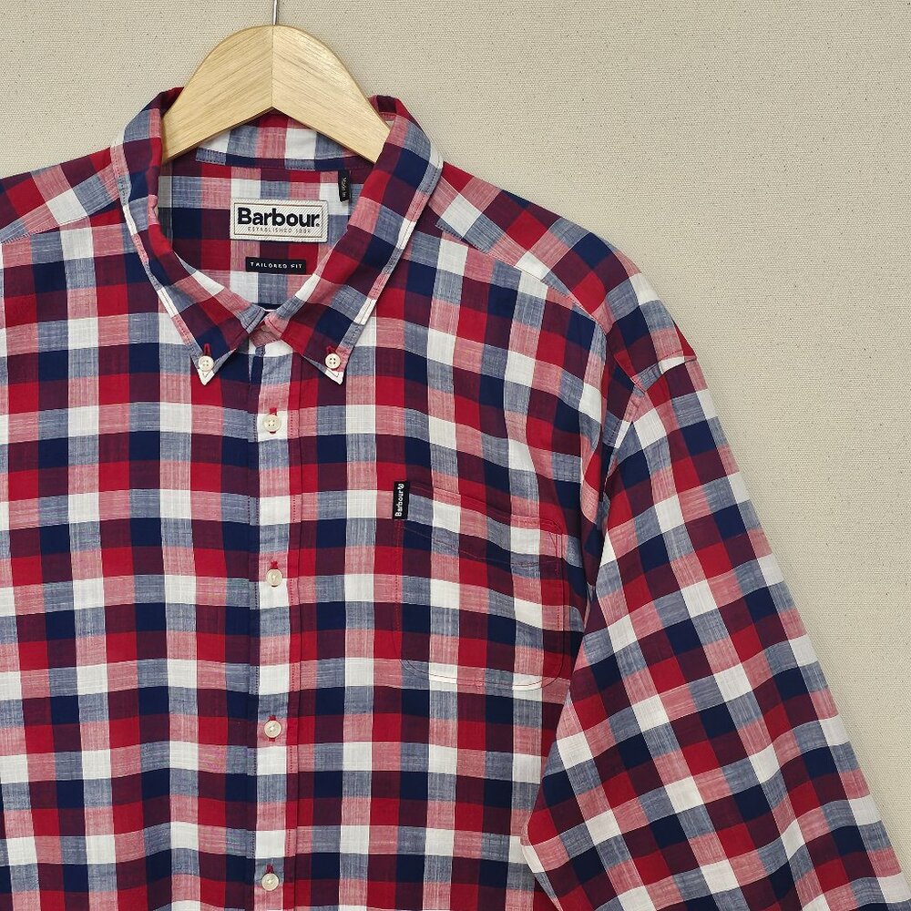 Barbour Tailored Fit Button Down XXL